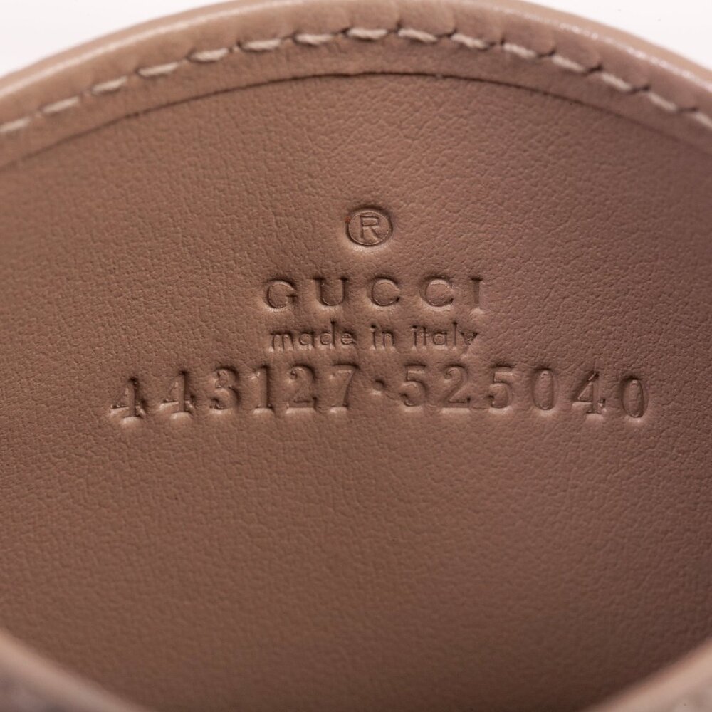 Authentic Gucci GG Marmont Taupe Card Holder - Picture 5 of 7